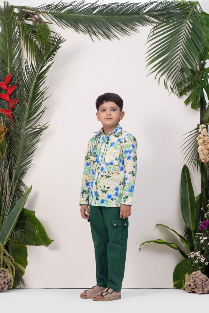 Shirt & Cargo Pants Set