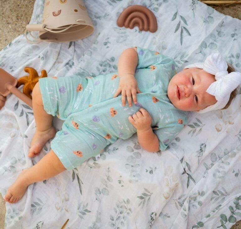 Lil Octy Muslin Romper