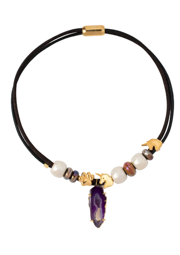 Forest Ceramic Necklace