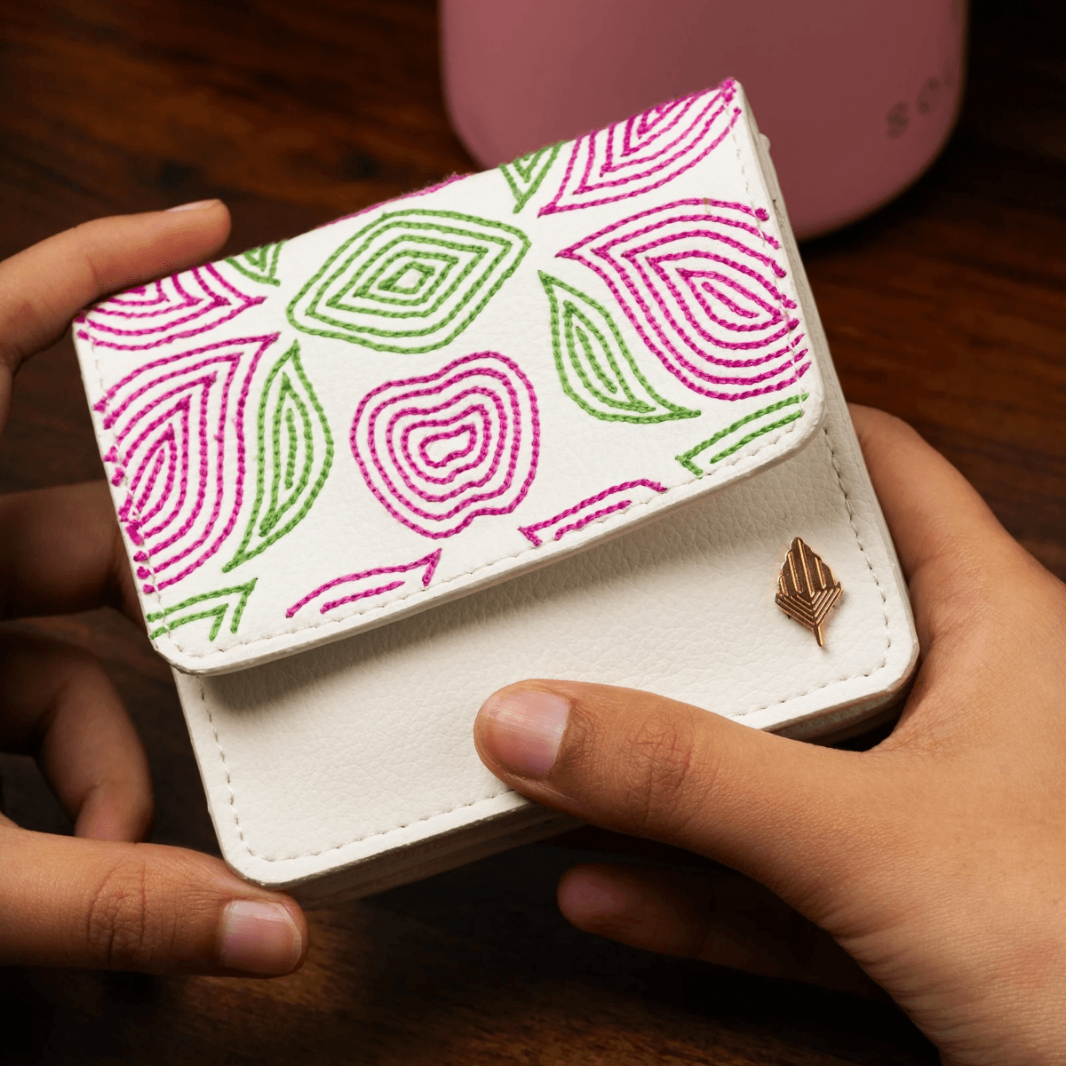 Green Hermitage LANA Cactus Leather