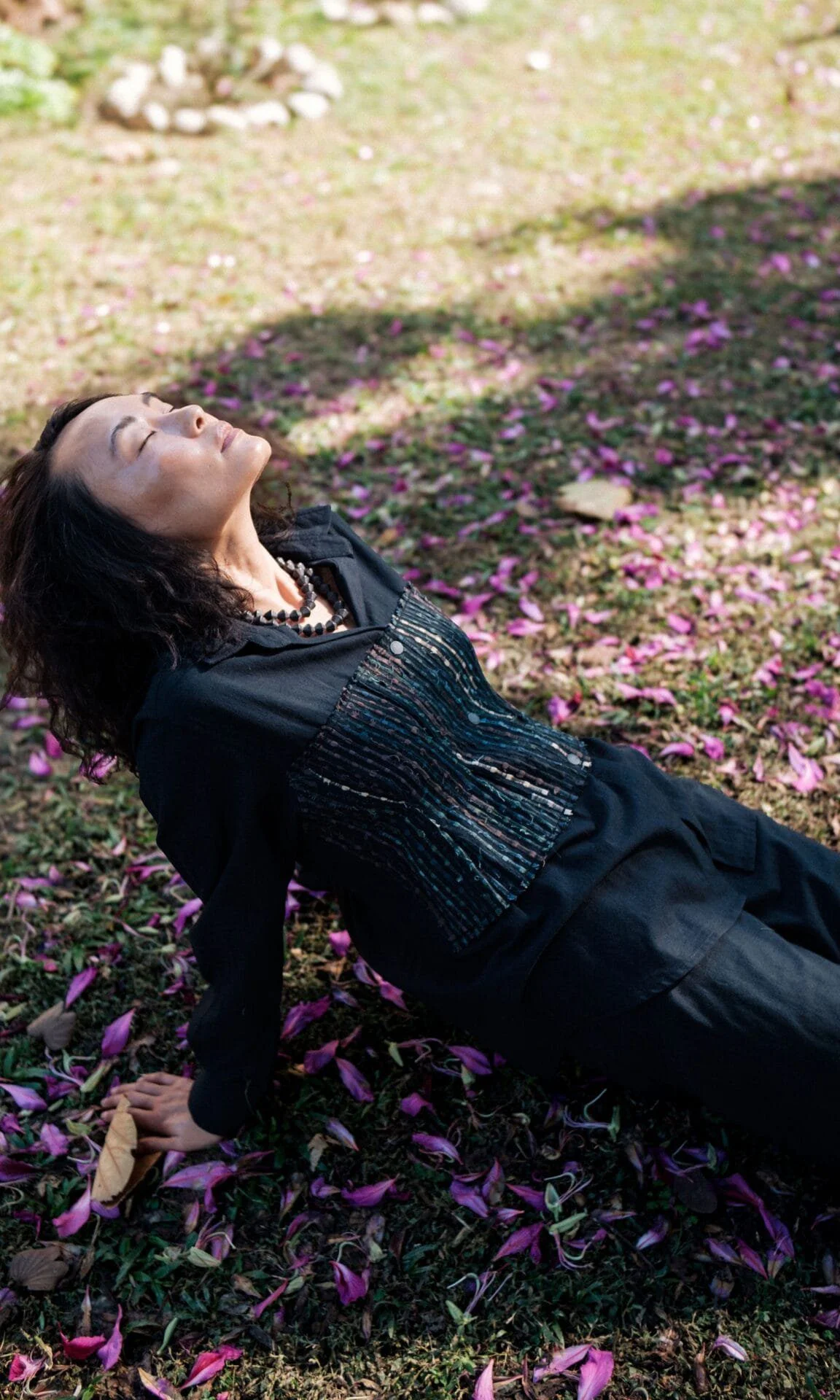 Handwoven Hunza Shirt - Black Green