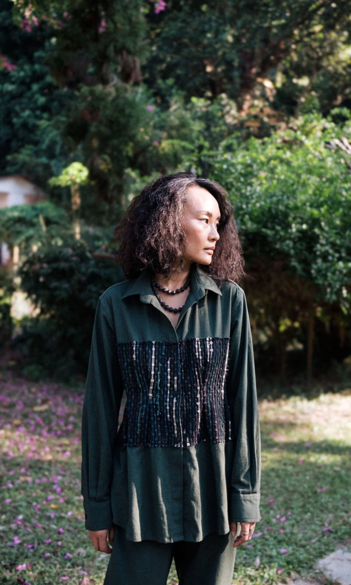 Handwoven Hunza Shirt - Green