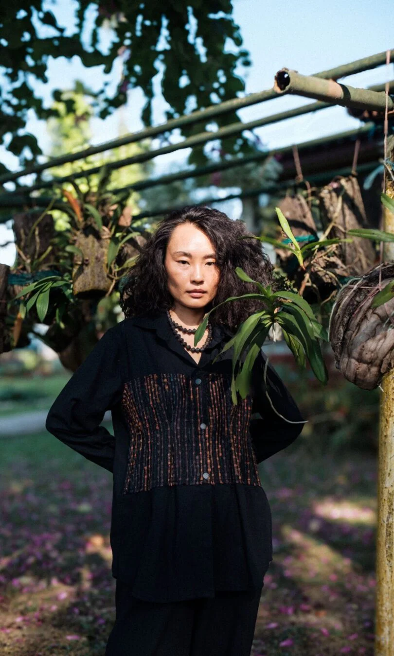 Handwoven Hunza Shirt - Black Coppe