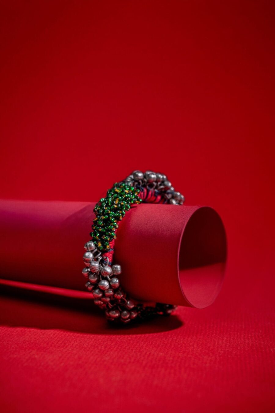 Handcrafted ghunghru bangle