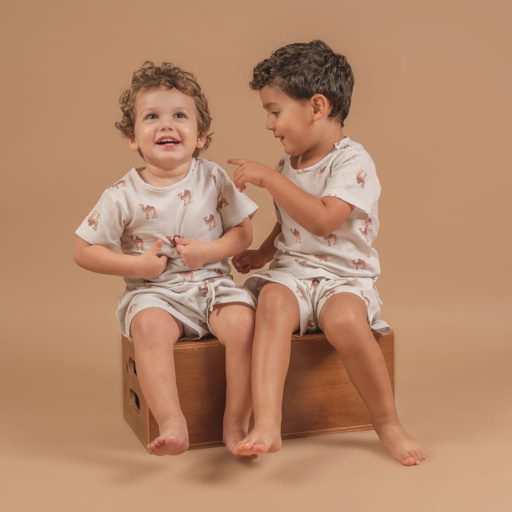 Camelot Organic Muslin Shorts and T