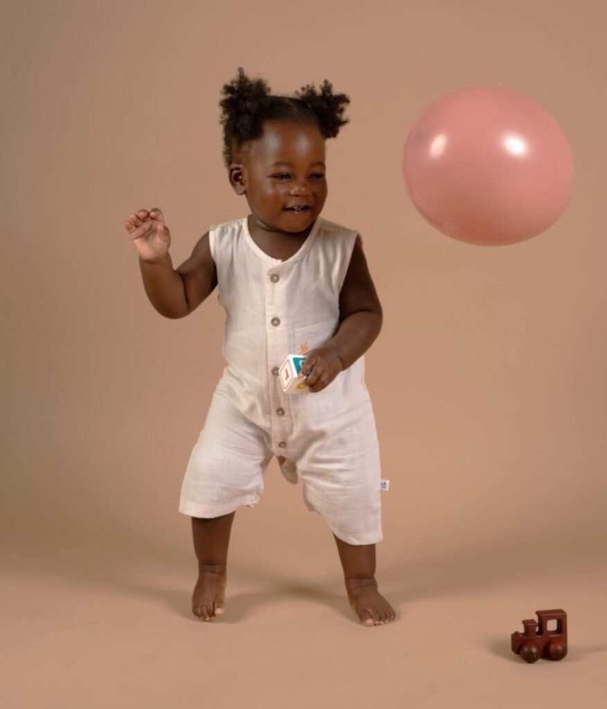 Tickle Lil Sea Sparkle Muslin Rompe