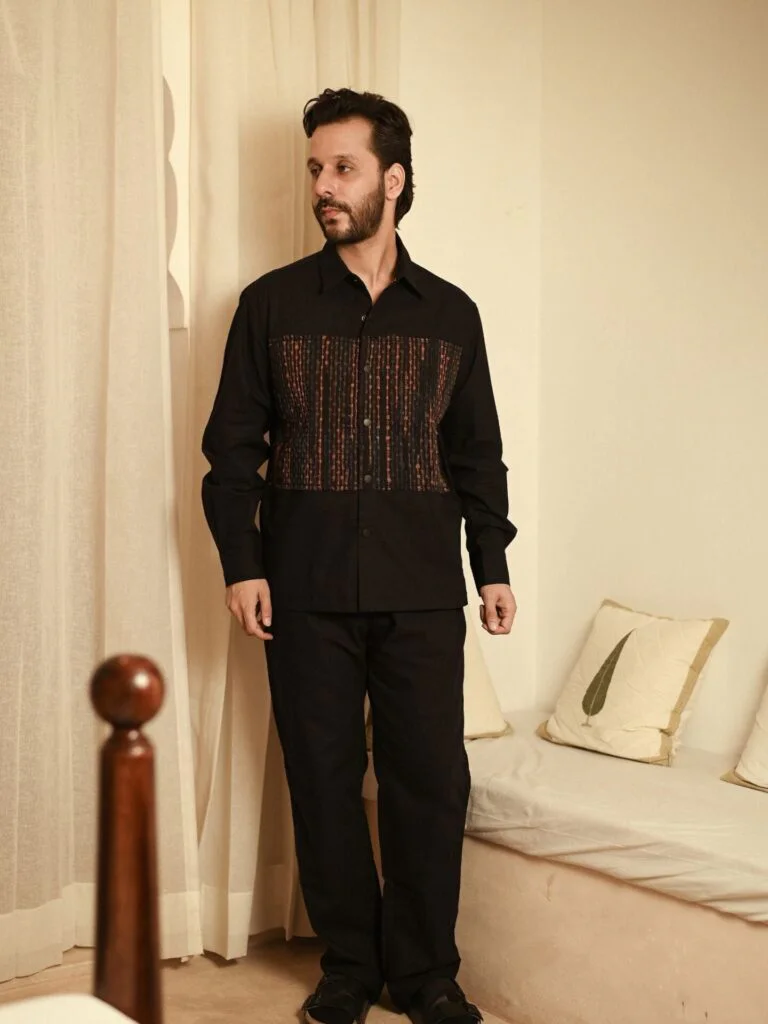 Upcycled Hunza Shirt Set - Copper