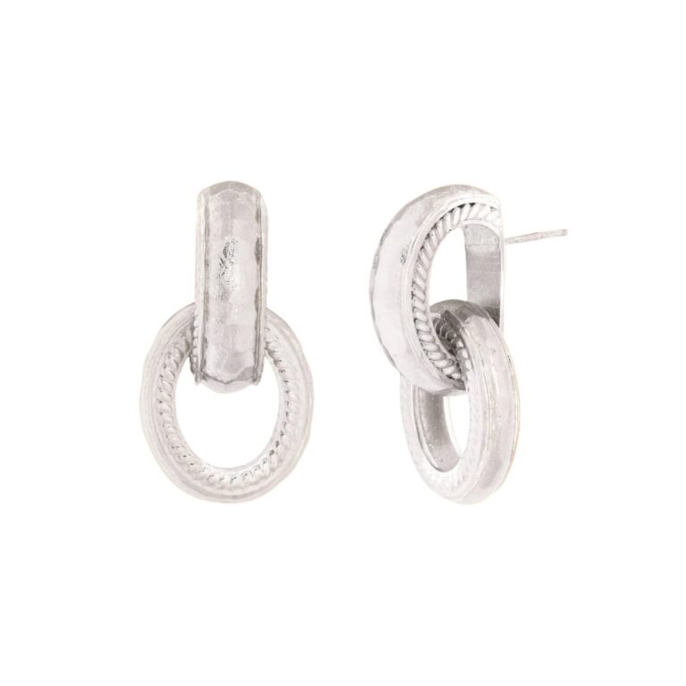 Twisted Rope Interloop Earrings