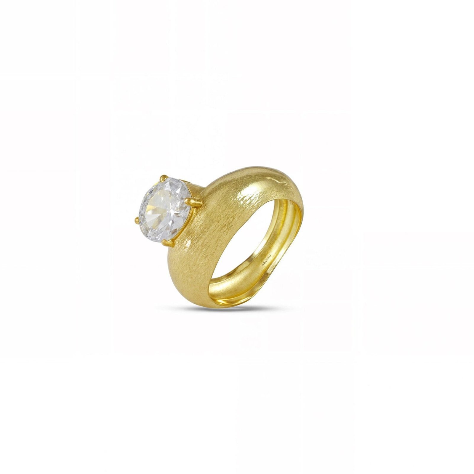 Solitaire Orbit Ring - Elegant 22KT