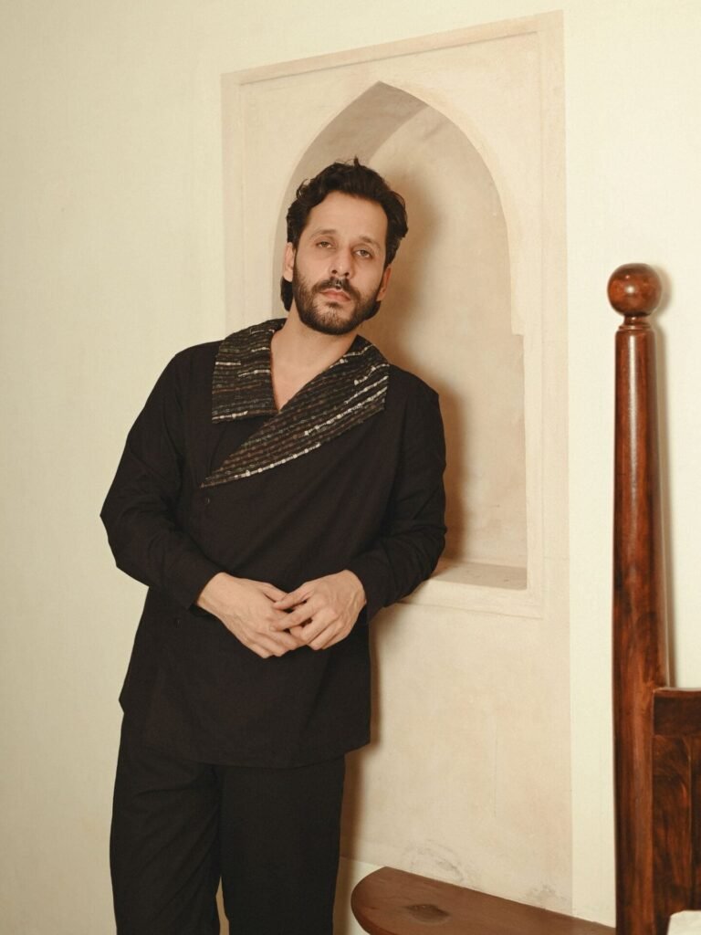 Upcycled Handwoven Arrow collar shi