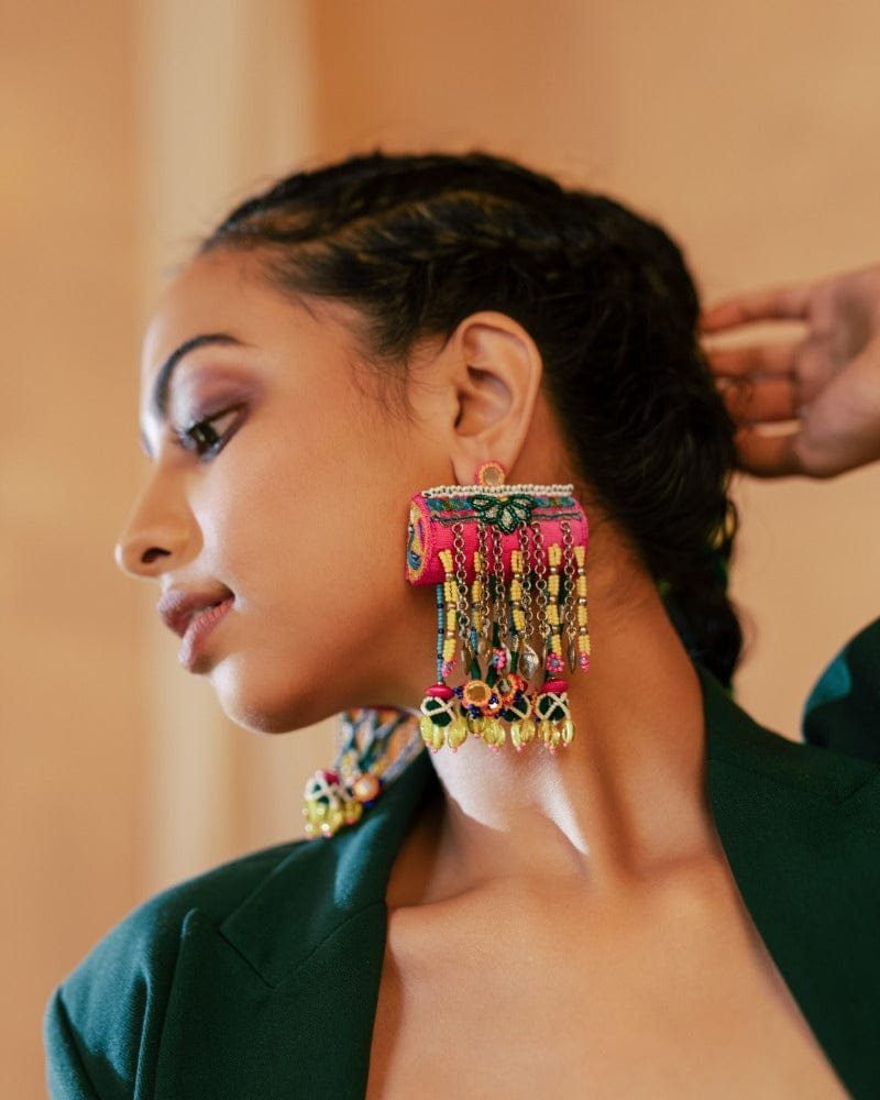 Baghha! Handmade traditional earrin