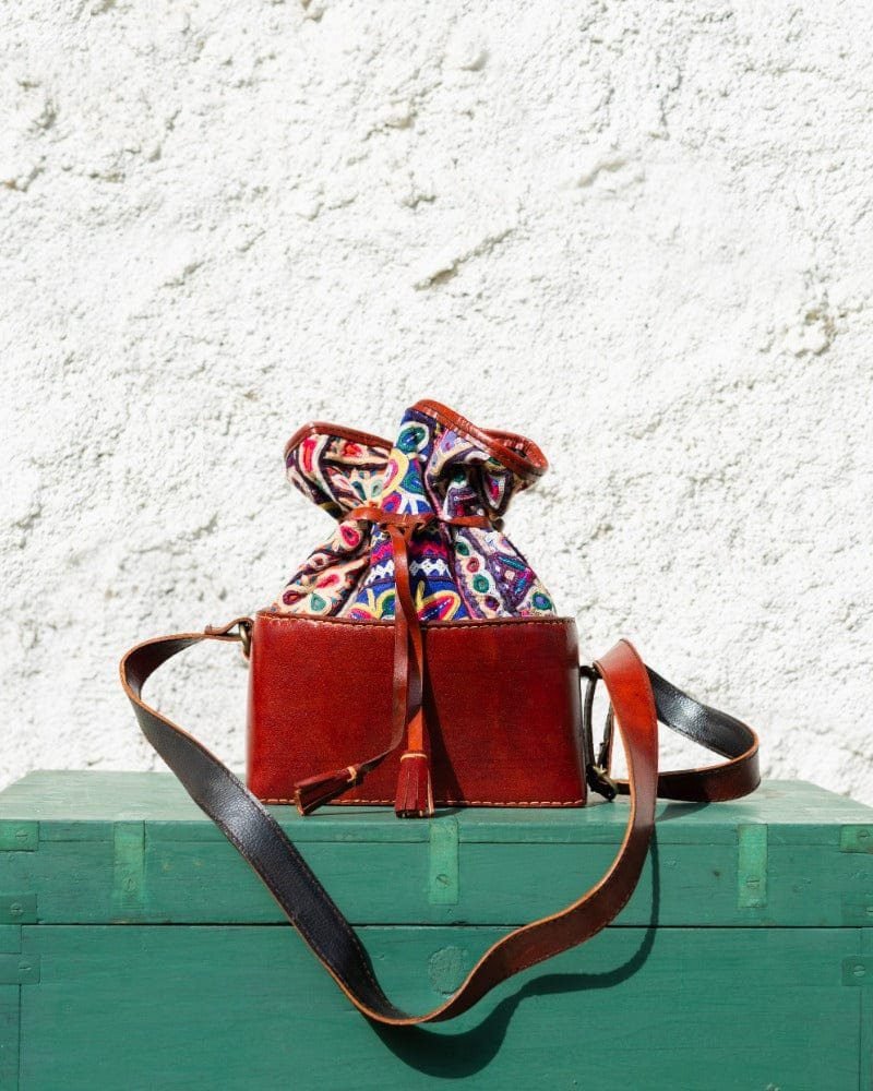 Gamthi potli handcrafted leather ba