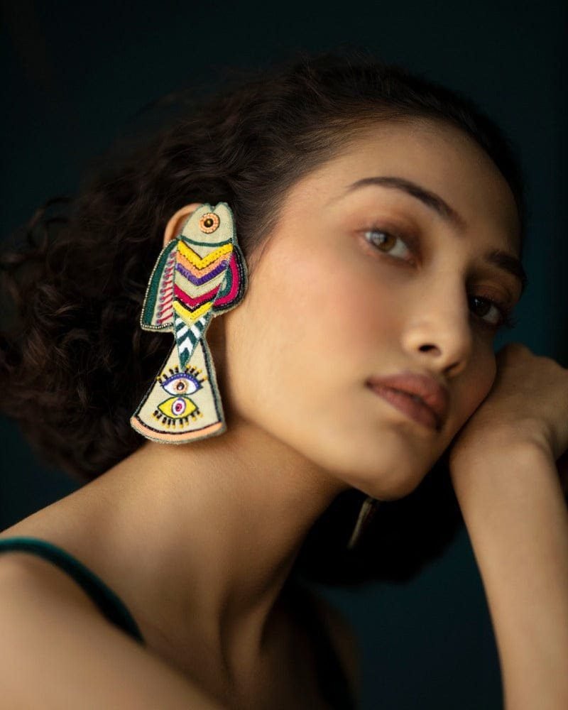 Don't Tell Me! Handmade fish earri