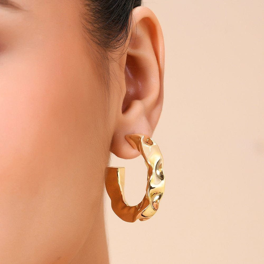 Molten Cascade Earrings for Women -