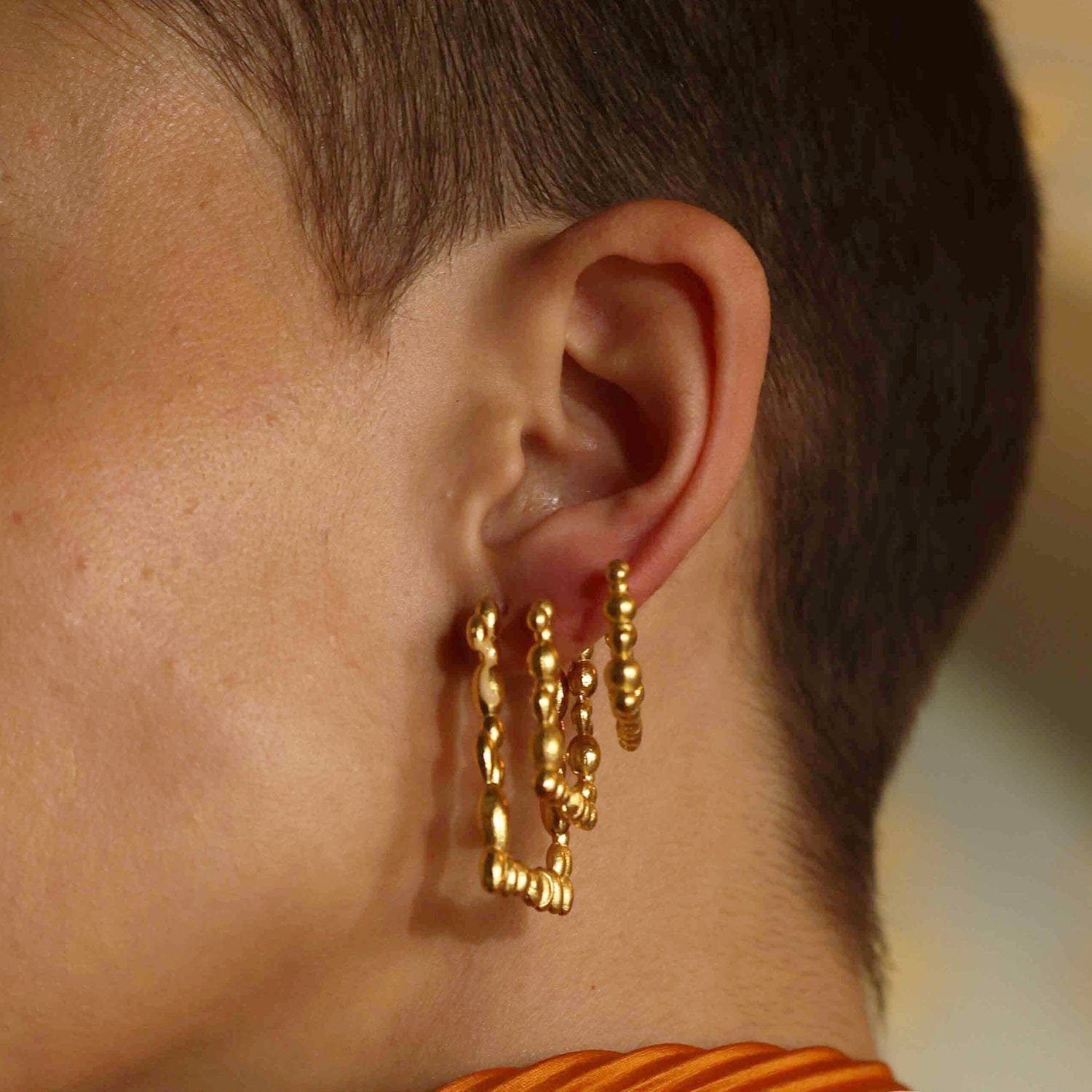 Rowdy Geometric Huggies Mini for Wo