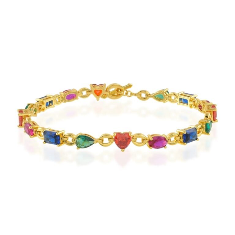 Chromatic Cascade Bracelet