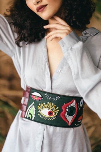 I SPY! Handcrafted leather belt