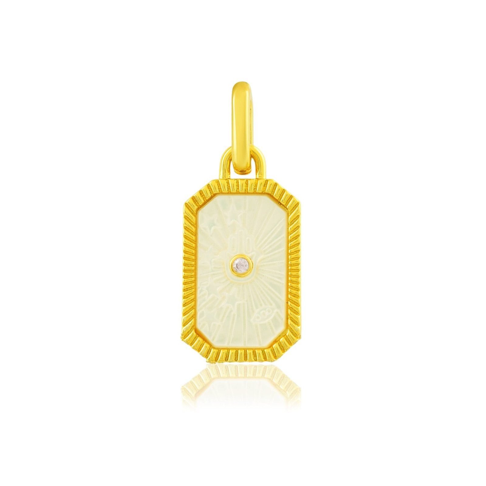 Mystic Mother of Pearl Charm Pendan