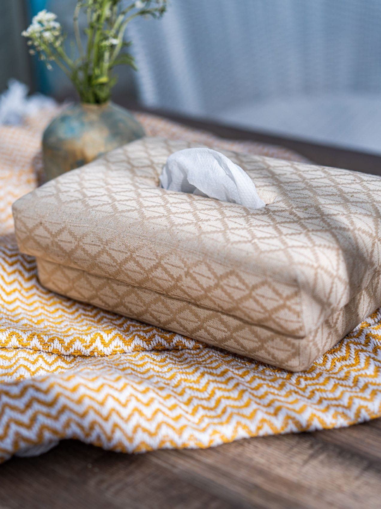 Ovation Hand Woven Khadi Cotton Tis