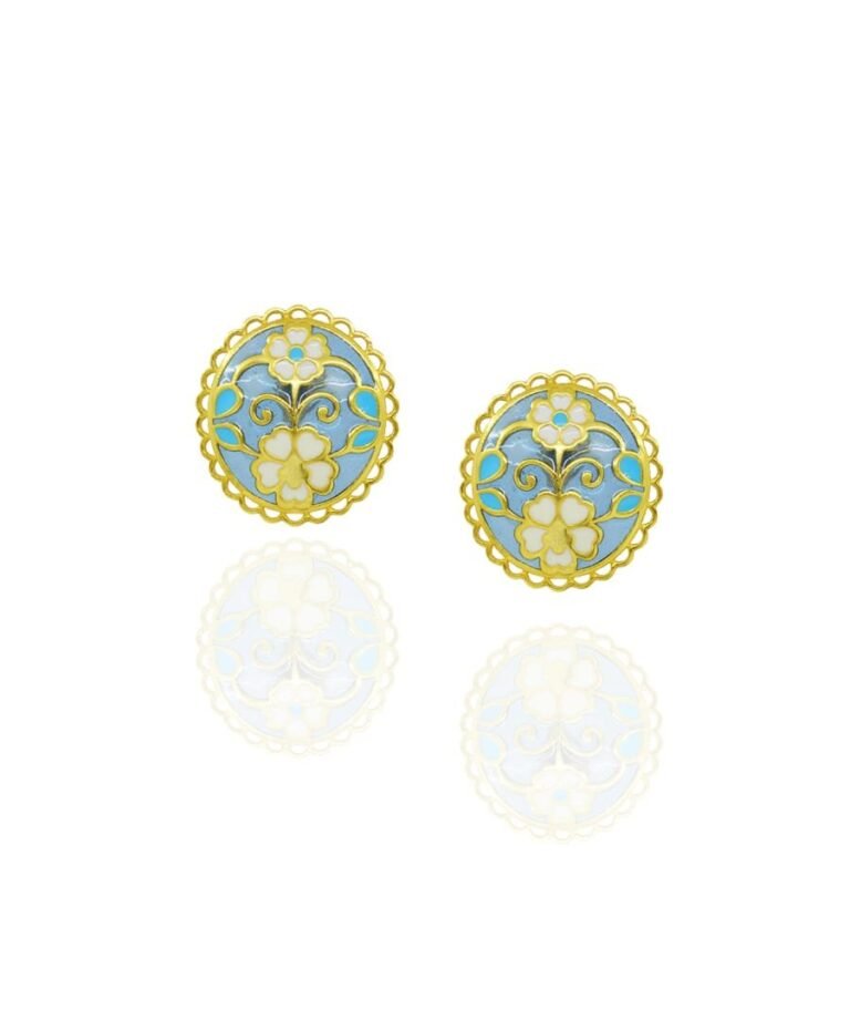 Feroza Keerat Stud Earrings
