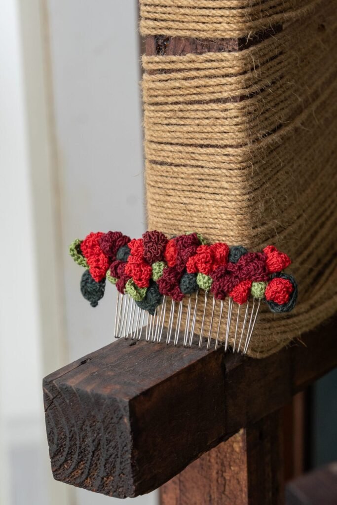 Roses Hair Comb