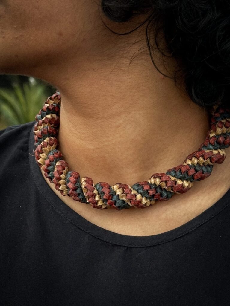 Koodai Spiral Knot choker
