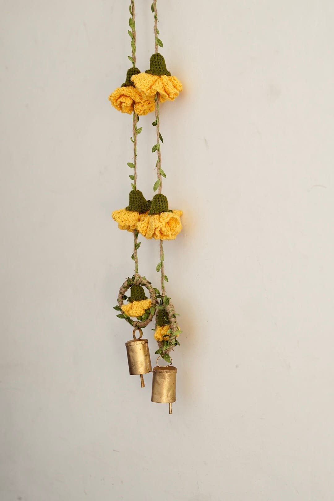 Yellow Marigold Hangings-Set of 2