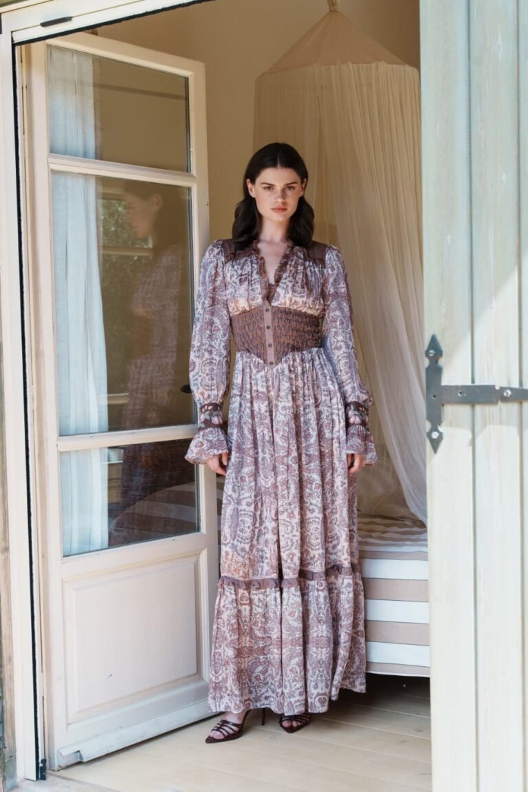 Onion Pink Paisley Maxi