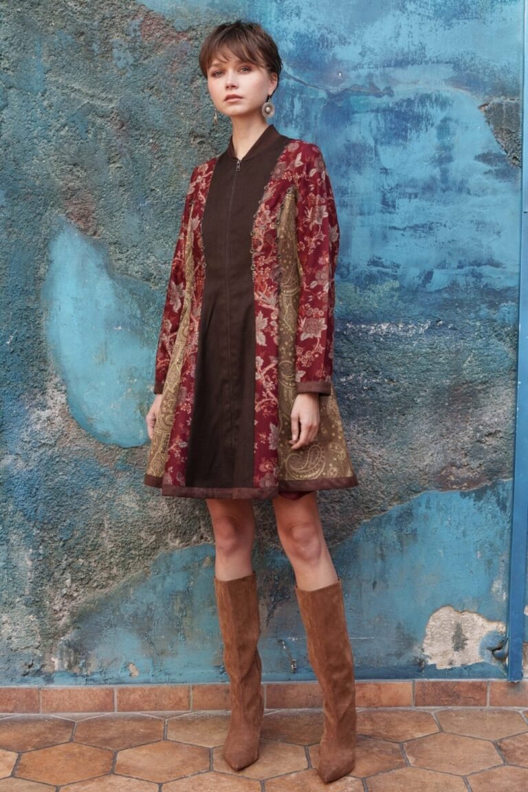Multicolor Printed Short Dress