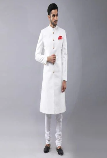 Banrasi Brocade Sherwani with Kurta