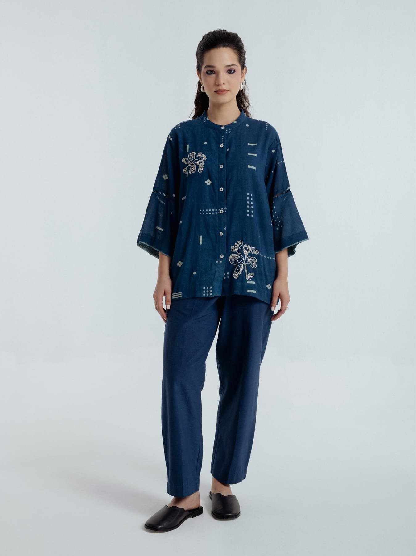 INDIGO SHADOW SHIRT