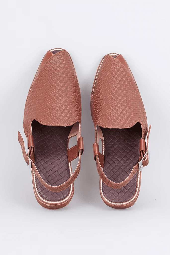 Cocoa Herringbone Peshawaris