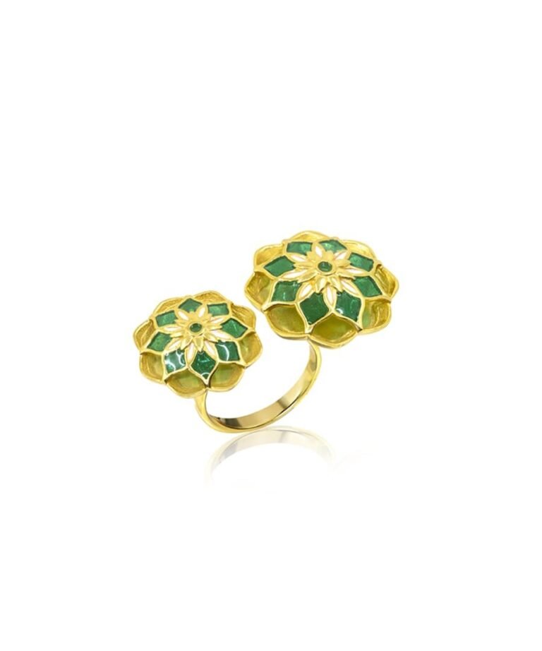 Green Gold Askim Ring