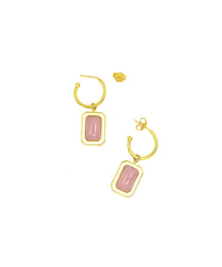 Cloudy Pink Vitamin Sea C-Hoops