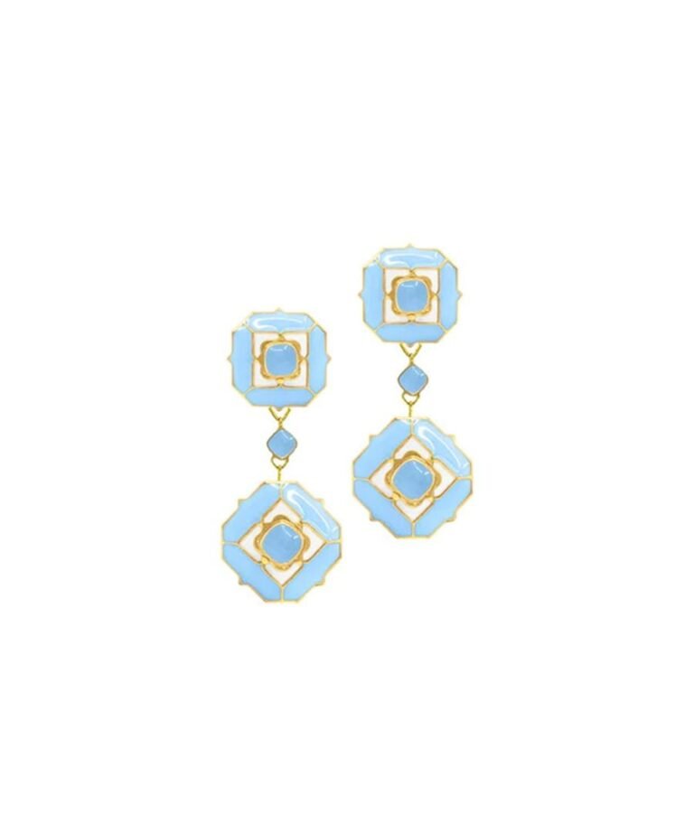Ripple Blue Serene Earrings