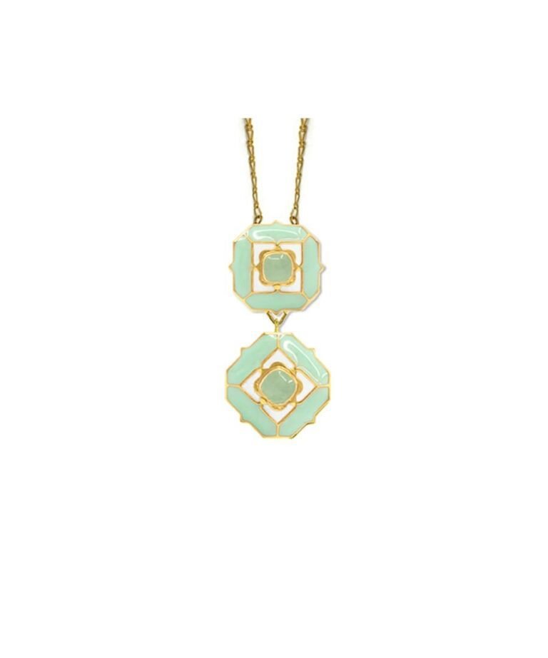 Foggy Green Deep Dive Necklace