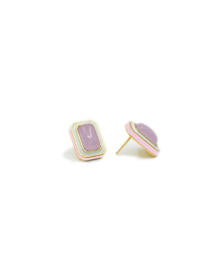 Cloudy Pink Vitamin Sea Studs