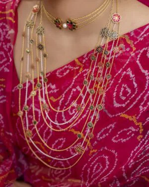 Silver Goldplated Zaira Necklace Big Gul 1 1
