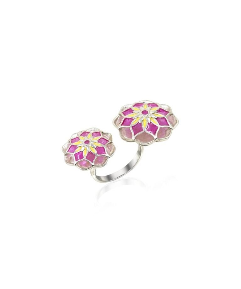 Pink Silver Askim Ring