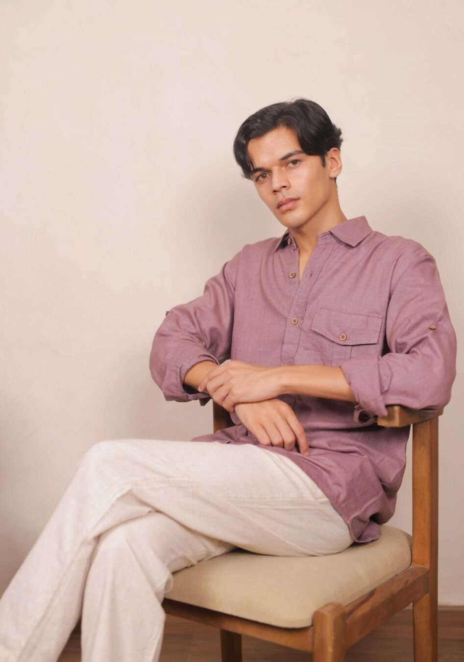 Twilight Thread, Purple Handwoven L