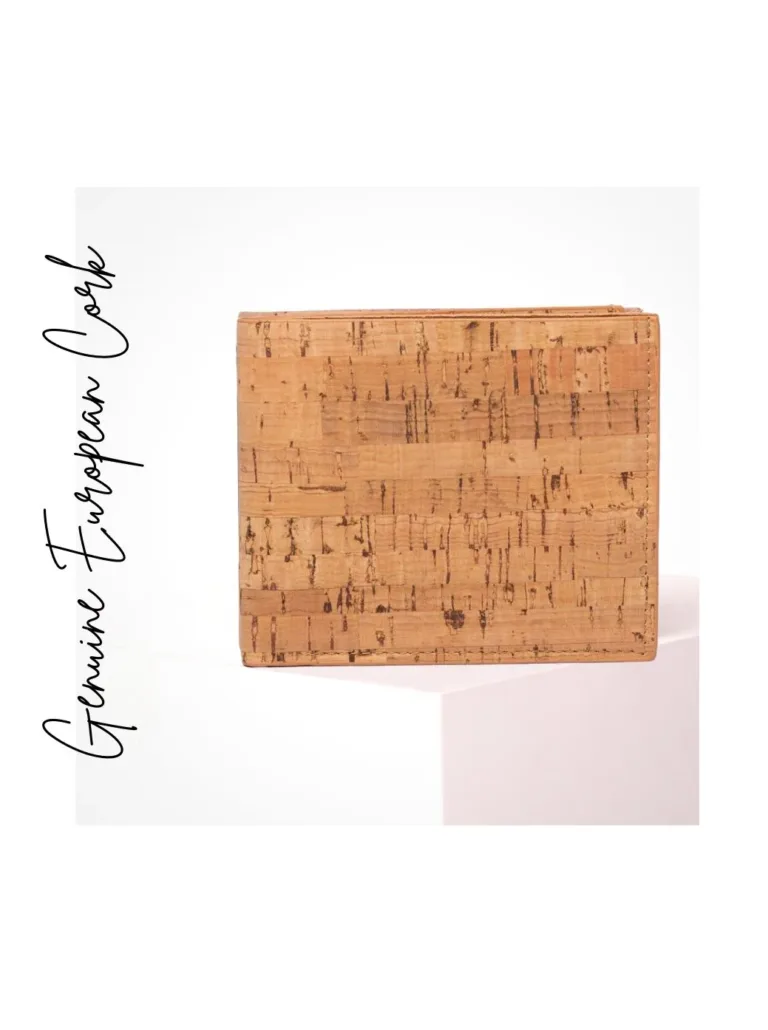 Natural Wood Grain Card Wallet