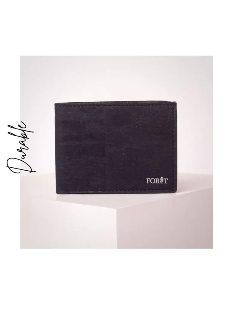 Cool Blue Cork Bifold Wallet