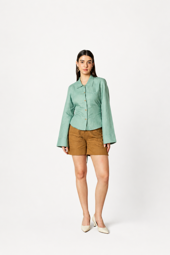Straight-Leg Shorts