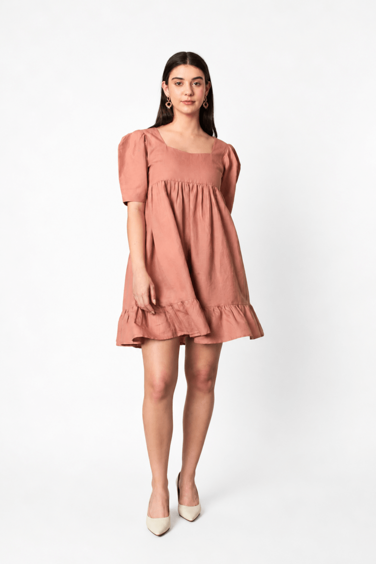 Tiered Mini Dress