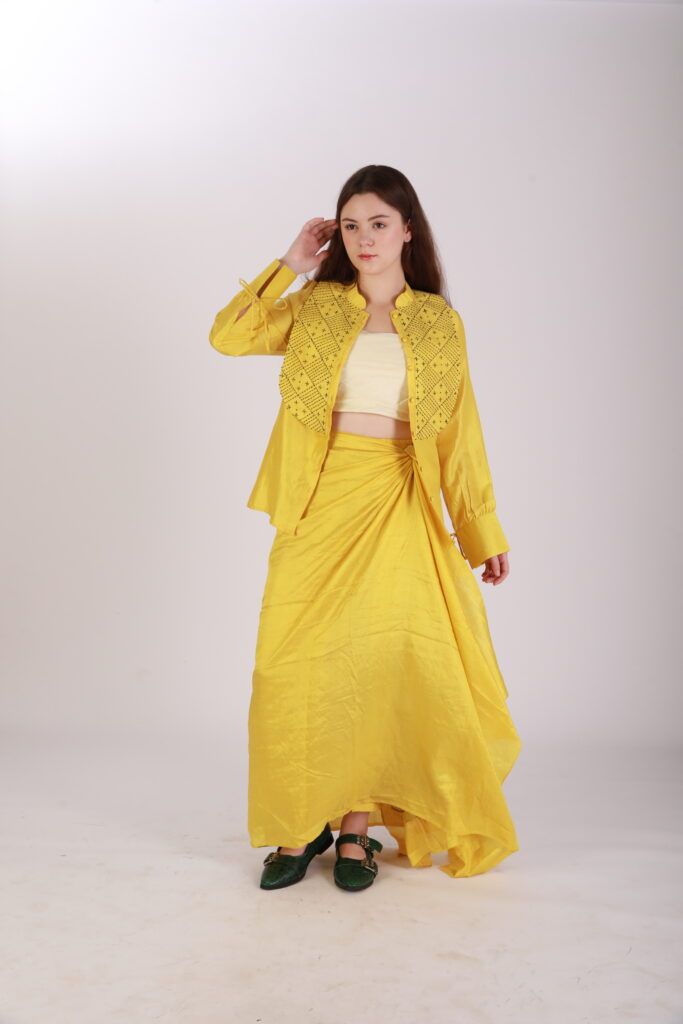 YELLOW EZRA SHIRT
