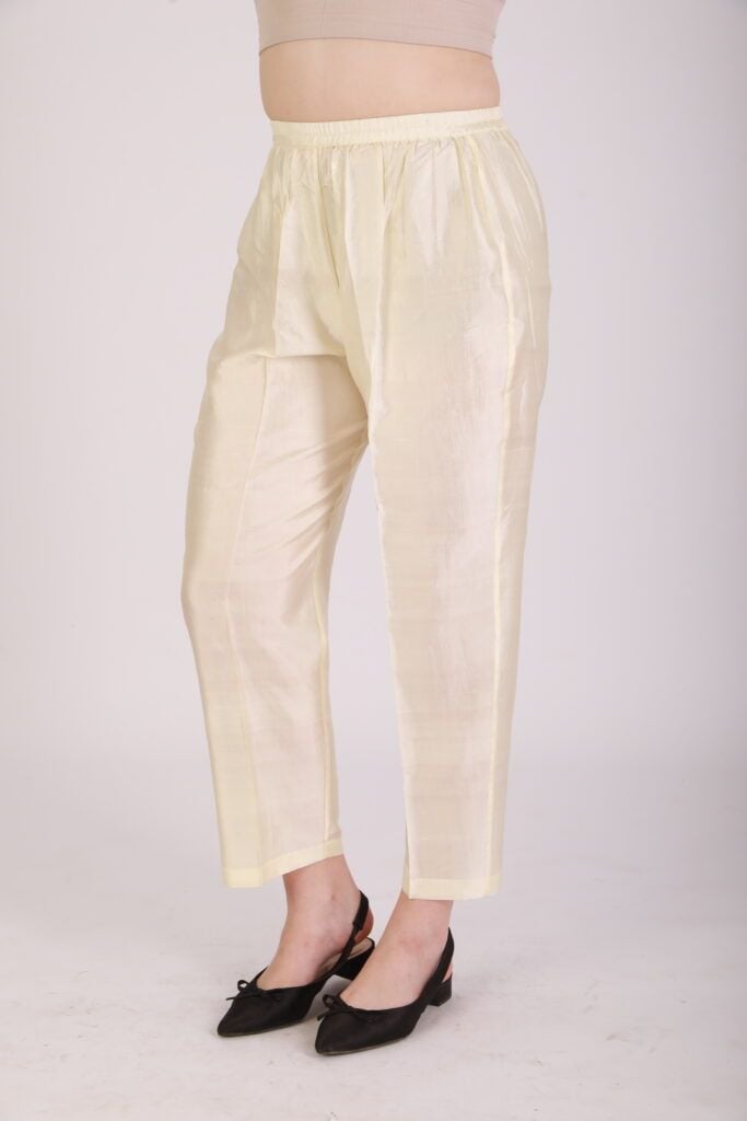 WHITE JOON PANTS