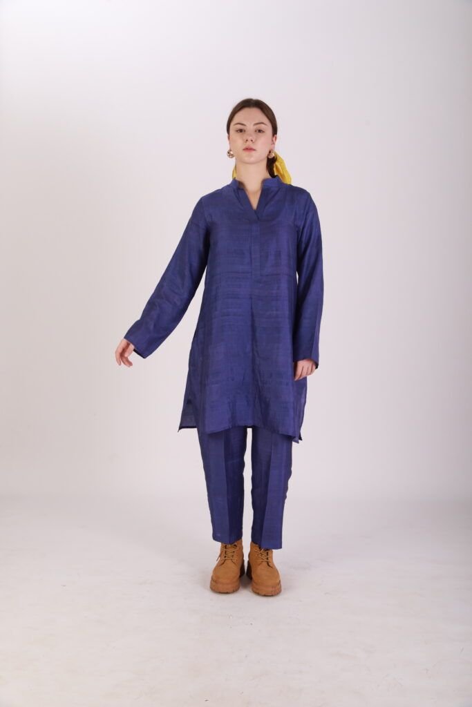 BLUE BAJA TUNIC