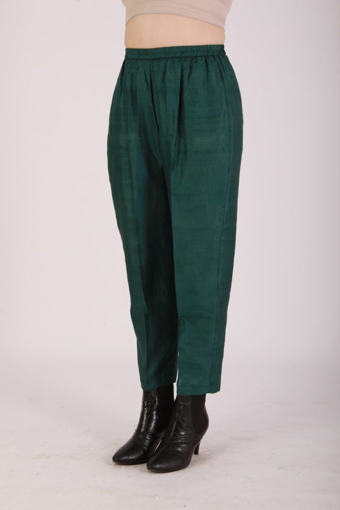 BOTTLE GREEN JOON PANTS