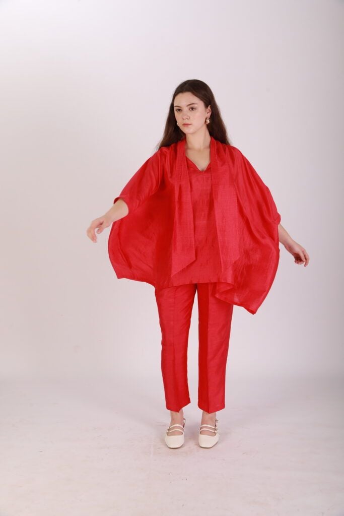 FUSCHIA PINK MESAQ TOP