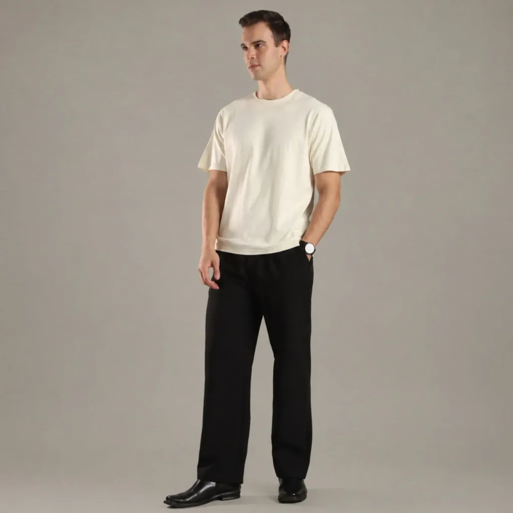 Chalk White Organic Cotton Tee